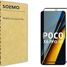 Amazon Brand - Solimo Edge-to-Edge Protector Tempered Glass Screen Protector for Poco X6 Pro 5G and Poco X6 5G Smartphone (6.67 Inch) | Easy Installation Kit-20