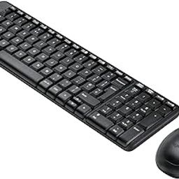 Logitech MK215 Wireless Keyboard and Mouse Set, 2.4 GHz Wireless, USB Compact Design, (Keyboard),5 Month Battery Life(Mouse) PC/Laptop- Black-17