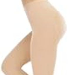 Women Opaque Fleece Lined Leggings Thermal Pantyhose Tights Free Size Skin Color-image-111