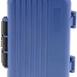ATORSE® Portable Memory Card Carrying Case Cover Holder 24 Slots Sealed Waterproof Blue-26