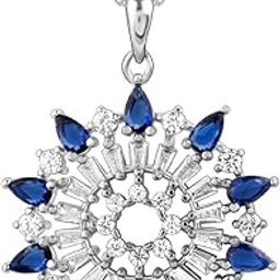 925 Silver Flourishing Pendant With Link Chain| Necklace to Gift Women & Girls | With Certificate of Authenticity and 925 Stamp | 6 Months Warranty-image-19