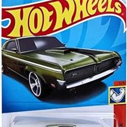 Hot Wheels 69 Mercury Cougar Eliminator Muscle Mania Ages 3 and Up by Small CLAP (Blue)-image-57