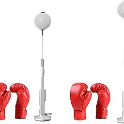 ATORSE Boxing Reaction Ball Vertical Boxing Reflex Ball for Indoor Home Gym Fitness Teenager Punching Bags-image-61