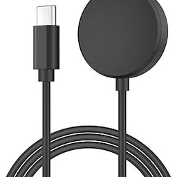 Tobfit Watch Charger Cable for Samsung Galaxy Watch 6, 6 Classic, 5/5 Pro, 4/4 Classic,3/Active 2/1, 3.3ft(100cm) Soft USB-C Charging Cables with Charging Stock,Durable Charger Cable for Samsung Watch-14