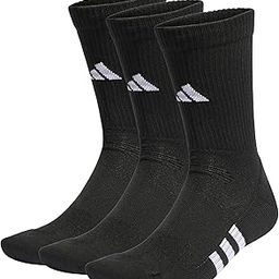 Men's Casual Polyester Crew Socks, Set of 3 Pairs-2