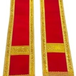 Red Colour Shawl for Ganesh ji Pooja, Navratri, Durga Pooja, Laxmi Puja Items (Shela,Uparna,Khes,Patka) All God's Vastra Use It (Size 2 Feet Murti)-picture-41