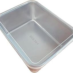Food Storage Container Stainless Steel Airtight for Office Countertop Pantry-picture-29