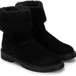 Slays women comfortable Boots | Extra cushioned foot bed and skin friendly Ankle Boot with low heels | Trendy, Stylish,Casual Boots with zipper | Winter, snow and holiday outings-image-5