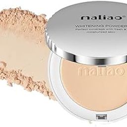 Maliao Whitening Powder 2-in-1 Oil Control | Perfect Coverage | Fresh & Moisturized Skin | Long-Lasting Formula | Ideal for All Skin Types | Soft Ivory, 20g-15