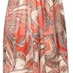 ™ Women 3 Piece Swimsuit Floral Bikini + Halter Beachwear Long Dress XL Orange | Swimwear | Womens Clothing-picture-26