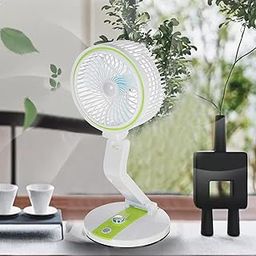 onpoint Table Fan, Small Portable Desktop Fan with 21 SMD Light Strong Wind, Quiet Operation Personal Mini Fan for Home Office Bedroom Kitchen Table and Desktop USB Fan (Random)-image-36