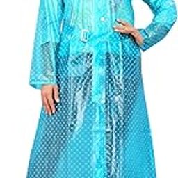 BOSS RAINWEAR Women Waterproof Long Sleeves Transparent Raincoats Reusable Water Resistant with Hood for Women campaigning Rainy Season Travel Raincoat-image-7