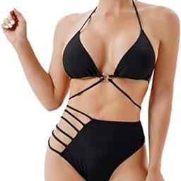 Women/Ladies Babydoll/Lingerie Set/Bikini Panty Set/Swimwear,Swimsuit/Black Beachwear-picture-51
