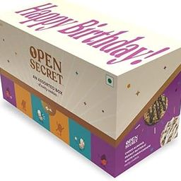 Open Secret Birthday Gift Cookies | 12 Cookies | Gift Hamper, Healthy Snacks, Diwali Gifts, No Added Maida with Premium Gift Box, Personalized Card & Birthday Sticker (3 Flavours, Pack of 6)-image-64