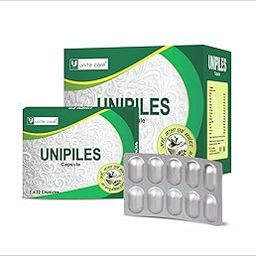 Unite Care Unipiles Capsules | Vein Health & Hemorrhoid Relief | Reduces Swelling & Eases Discomfort | 10 Veg Capsules (1 Pack)-image-8