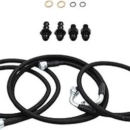 CALANDIS™ Transmission Cooler Hoses Lines Durable Replaces for 48RE Transmissions | Automatic Transmission Parts | Automatic Transmission & Parts | Transmission & Drivetrain | Car & Truck Parts-image-51