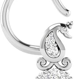 14KT Rose Gold Nose Ring for Women-image-45