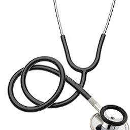 Thermocare Doctor Stethoscope Superb Medical Equipment, Health Instrument (Black & White)-picture-10
