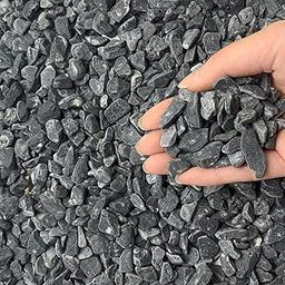 Garden Art Pebbles for Home Decor (2 KG, Black Chips, 1)-image-47