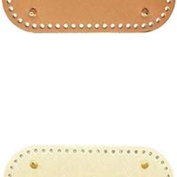 CLUB BOLLYWOOD LICHTS®2x PU Leather DIY Bags Bottom Mat Pad Insert Base Replacement Purse Making|Clothing, Shoes & Accessories | Womens Handbags & Bags | Handbag Accessories|1 Piece Apricot Bottom-image-56