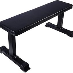 Encanto Flat Weight Bench for Multipurpose Fitness Exercise Gym Workout, Heavy Bench for Home, Gym (Black) Weight Limit: 280 Kg-22