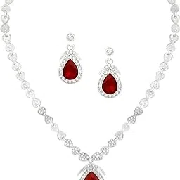 atasi international Stylish Necklace Jewellery Set for Women and Girls | Perfect for Special Ocassions, Wedding, Parties, Festivals-picture-5