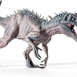 BAREPEPE Dinosaur Toys for Kids Big Size, Tyrannosaurus Rex Toy with Adjustable Mouth, Dinosaur Action Figures for 2+ Years Boys Gifts for Kids on Birthday (40cm x 13cm,Indominus T-rex Edition)-12