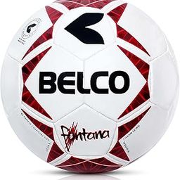 Belco Sports Red Fontana 3Ply 1m PU 32 Panel Football Size 5-image-42