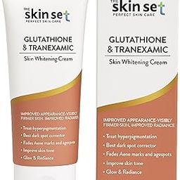 The Skinset Glutathione & Tranexamic Whitening Cream, 2-in-1 Advanced Skin Brightening Formula | 50ml-image-62