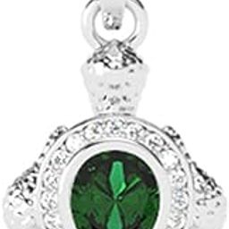 925 Sterling Silver Lucky Tortoise Turtle Pendant Necklace for Men & Women | With or Without Chain | Religious, Platinum Plated. Swiss Zircon-picture-19