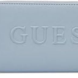 Pale Denim Solid Haddington Medium Zip Around Wallet-image-36