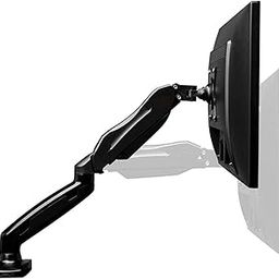 17''-27'' Computer Screen Monitor Mount Stand Full Motion Swivel Monitor Arm Gas Spring from 4.4lbs to 14.3lbs-picture-13