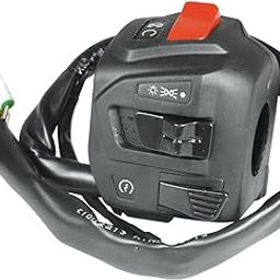 Uno Minda SW-0576 Handle Bar Switch (Right Hand Side) With Self Start- 6 Pin Male White Couplers, 2 Pin Female White Coupler For Bajaj Pulsar NS 200/ Pulsar NS 160-31