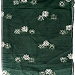 shriliya fancy partyware bridal bottle green kaiya dark green white color chikankari embroidery net dupatta stole 2.25 metre for top skirt suits kurti lehenga indowestern dress for women and girls-image-97