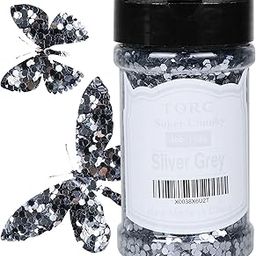 Silver Grey 2.5mm Chunky Glitter-12