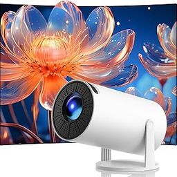 Mini Projector with WiFi and Bluetooth, Smart Portable Projector HD 1080P Support Auto Vertical Keystone, Remote, 270 Degree Rotation, Home Video Proyector Android 11-72