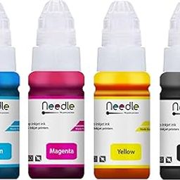 Needle GI 790 (CMYK Combo) 4x70gms Inkjet Ink Compatible with Canon G1000 G1010 G2000 G2010 G3000 G3010 G4000 G4010 G4085 Ink Tank Printers-image-24