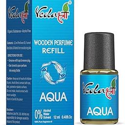 VEDASHREE Car Perfume Refill For Wooden Dashboard-Refreshing & Long-Lasting Oil-Car Air Freshener Refill- Car Perfume Refill-Luxury Aqua Fragrance-12Ml-9
