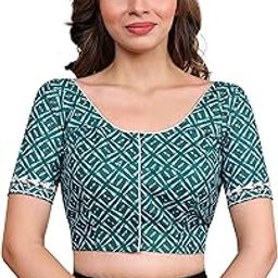 Fashion Neck Casual Green Cotton Blend Women Blouse(MD-005738-GREEN)-image-57