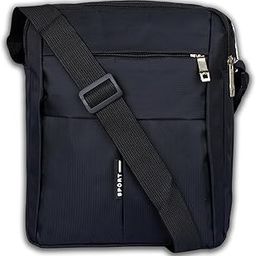 Nylon Sling Cross Body Water Resistance Travel Shoulder Bag | Work Business Messenger Bag with Adjustable Strap for Men Women-image-21