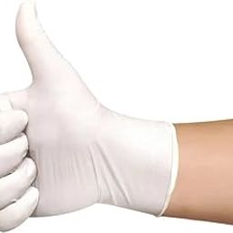 WALDENT Latex Premium Examination Gloves - Natural Latex, Medical Grade, Powdered, Disposable, All-Purpose, Medium, Pack of 1 - Comfortable, Durable, Ideal for Medical and Healthcare Use-18