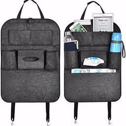 pnlfab Car Backseat Organizer, Multi-Pocket Storage Container, Felt Material, Vehicle Storage Box-picture-11