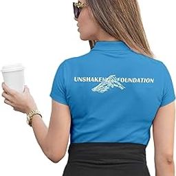 Women's Polo T-Shirt | Cotton Rich | Globally Certified Fabric | Wrinkle-Resistant | Colors Dont Fade | Regular Fit | Unshaken Foundation Design-image-89