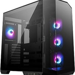 MSI MAG PANO 100R PZ ATX PC Case - ATX Capacity, Verical GPU Installation Bracket, GPU Holder, Dust Filters, Swinging Storage Bracket, Dual-Chamber, USB 20Gbps Type-C-picture-6
