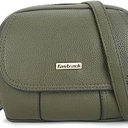 Solid Sling Bag For Women, Girls and Ladies | with Zipper Compartments and Detachable Sling Straps | Ladies Purse Handbag | Slings For Casual Carry, Olive-11