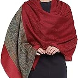 Women's Silk-Wool, Soft Reversible Stole-image-22