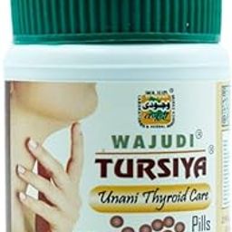 Wajudi Tursiya Unani Thyroid Care - Fast Action With Unani Extract Formula | Shatavari, Swertia Chirata, Red Sanders, Saffron, Pearl Moti Bhasma | Support Thyroid Health | 120 Pills-image-41