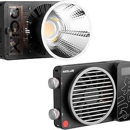 ZHIYUN MOLUS X100 Portable LED Video Light,100W 2700K-6500K CRI 95+ TLCI 97+ with Bluetooth App Brightness Control, Black-1