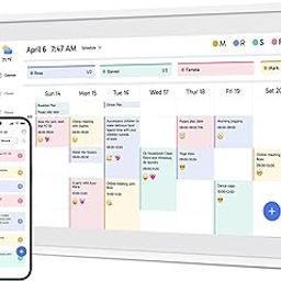 Dragon Touch - 15.6 Inch Digital Task Calendar, Full HD 1080P Interactive Touch Screen, Smart Family Planner, Digital Calendar with Home Display,-image-50