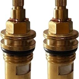 JKC Parrywar Type Tap Spindle Brass Half Inch for Parryware Spares Parts or Parryware Tap Fitting Spindle (Pack of 2)-image-10